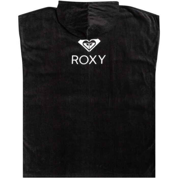 2024 Roxy Dames Sunny Joy Handdoekwissel Poncho ERJAA04260 - Anthracite